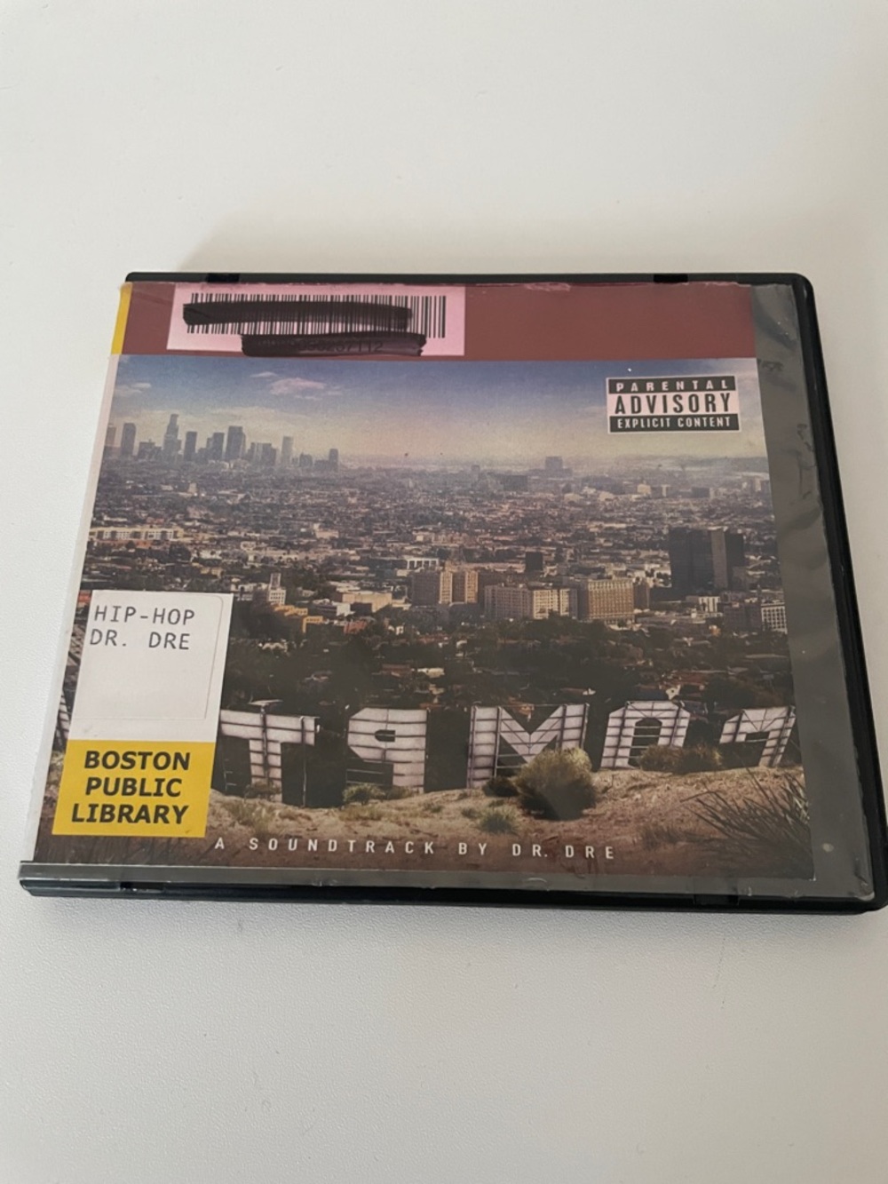 Beats by Dre Hip-Hop CD with Cityscape Artwork - Brown, Yellow, Black